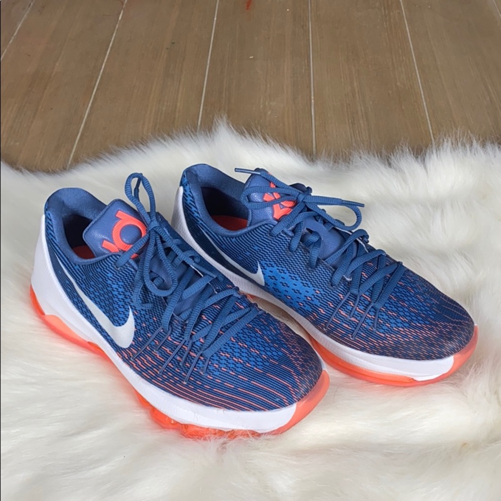 Blue & Orange Kevin Durant Nike Sneakers Sz 6.5Y